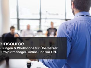 Memsource Schulungen & Workshops
