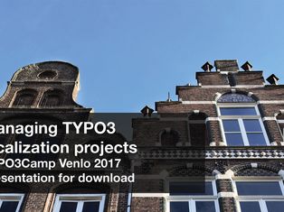 TYPO3 Camp Venlo: TYPO3-Lokalisierungen managen