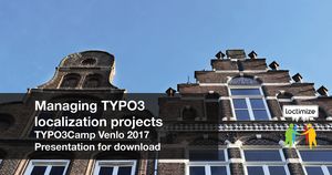 TYPO3 Camp Venlo: TYPO3-Lokalisierungen managen