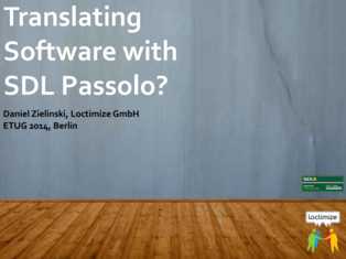 Präsentation ETUG 2014 Softwarelokalisierung