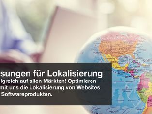 Lösungen für Software- und Websitelokalisierung
