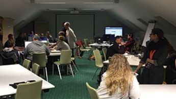 Arbeiten auf der TYPO3 User Experience Week 2017 in Festenburg