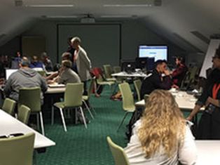 Arbeiten auf der TYPO3 User Experience Week 2017 in Festenburg