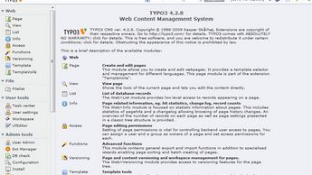 Screenshot TYPO3