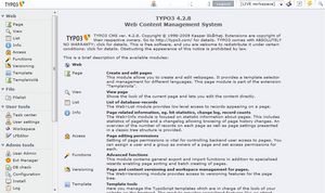 Screenshot TYPO3
