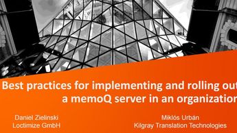 Titelbild memoQfest 2016
