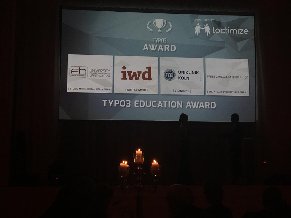 TYPO3 Award 2016, München